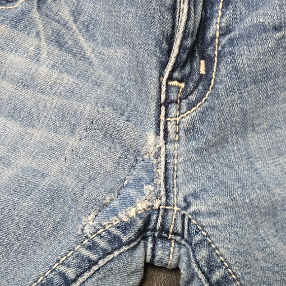 Miss Me Light Blue Skinny Jeans with Embellished Pockets - Picture 16 of 16